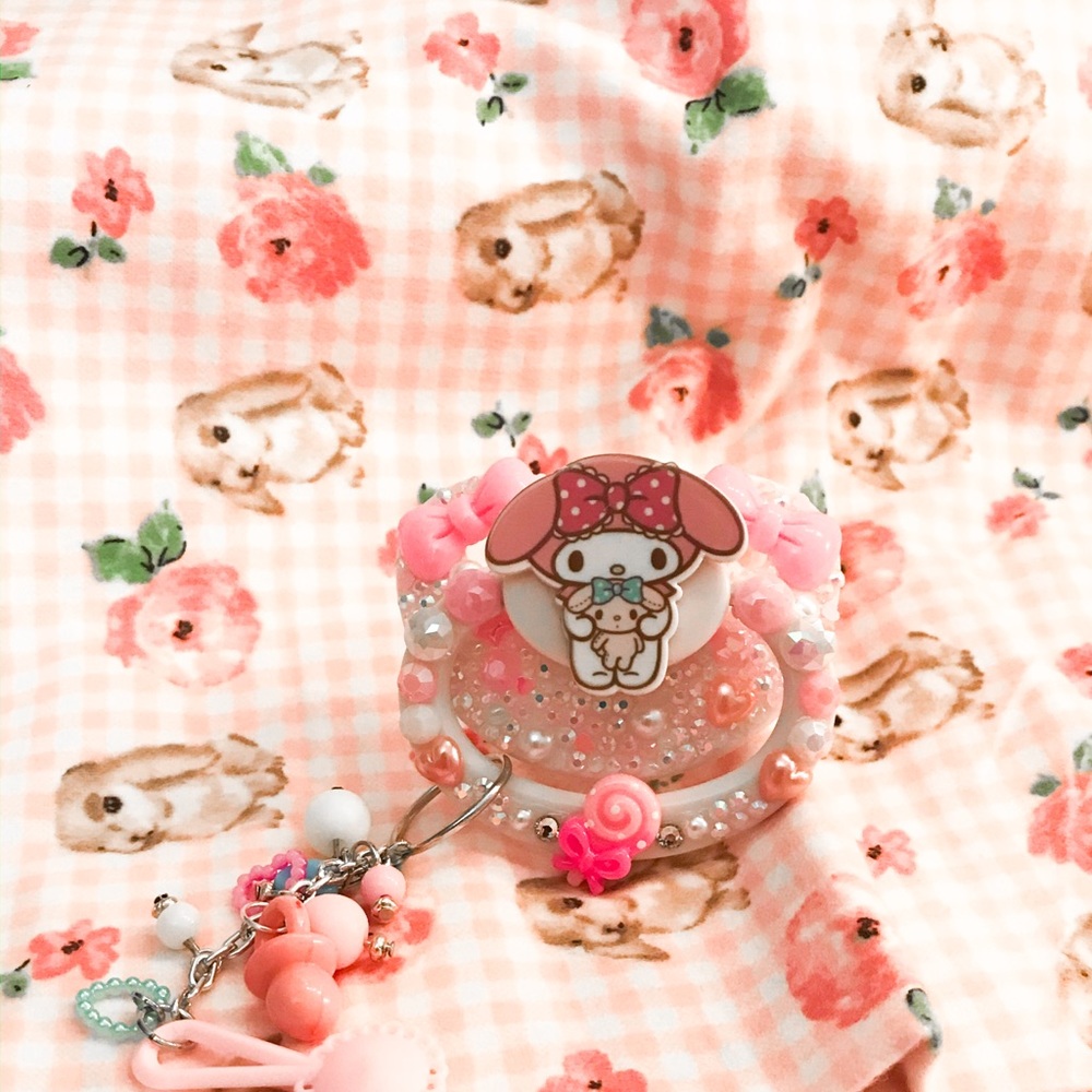 ✨Embellished Adult Pacifier - My Melody✨
